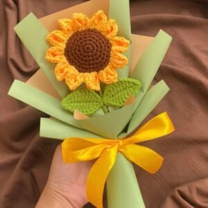 Little Sunshine Crochet Sunflower