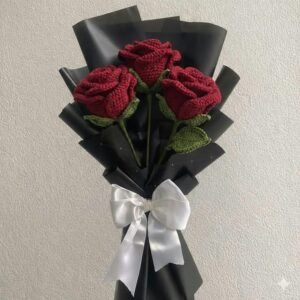 Everlasting Crochet Rose